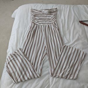 Striped Jumpsuit